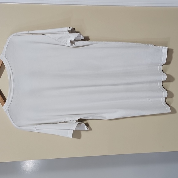 Moschino White and Black Graphic Tee - Picture 7 of 10